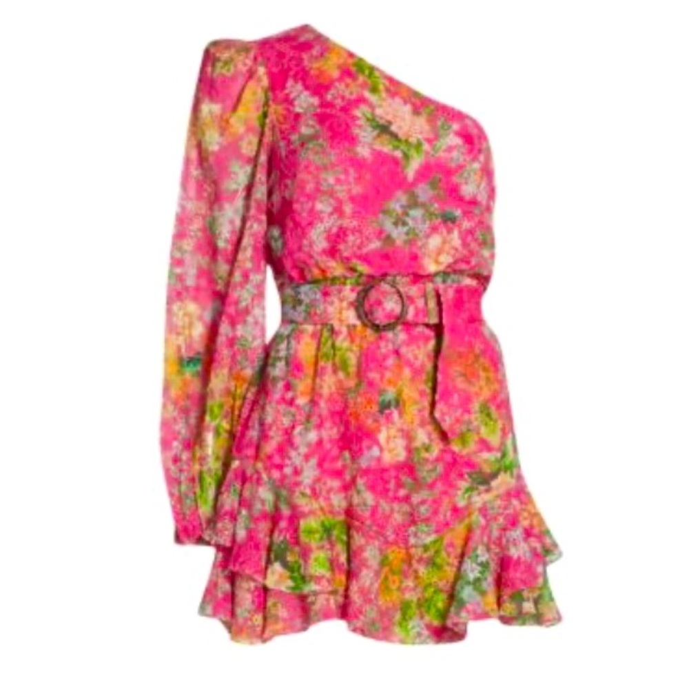 Hemant & Nandita Pink Flora dress